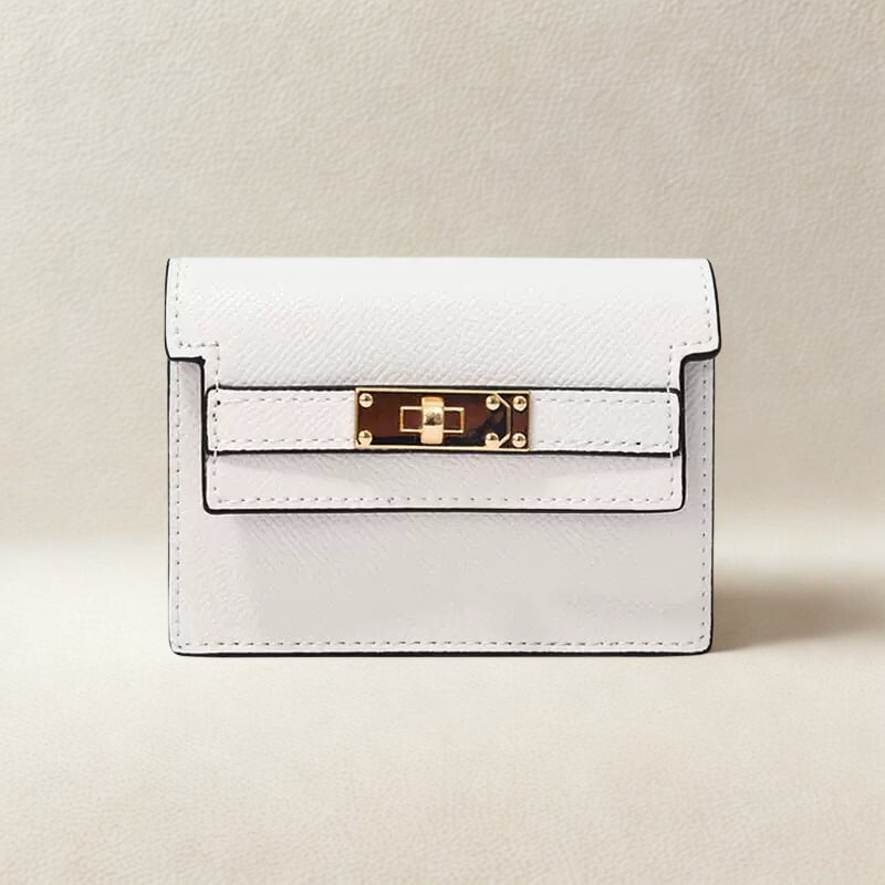 LE PORTE-CARTE BLANC PERLE