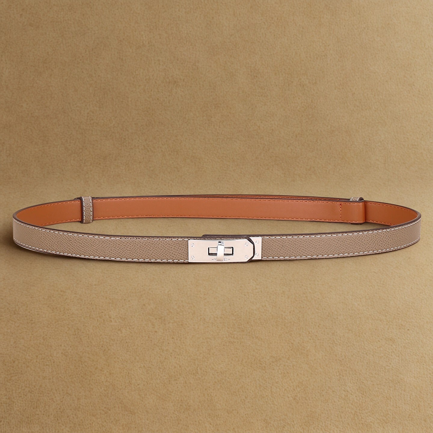 Ceinture taupe Soléna